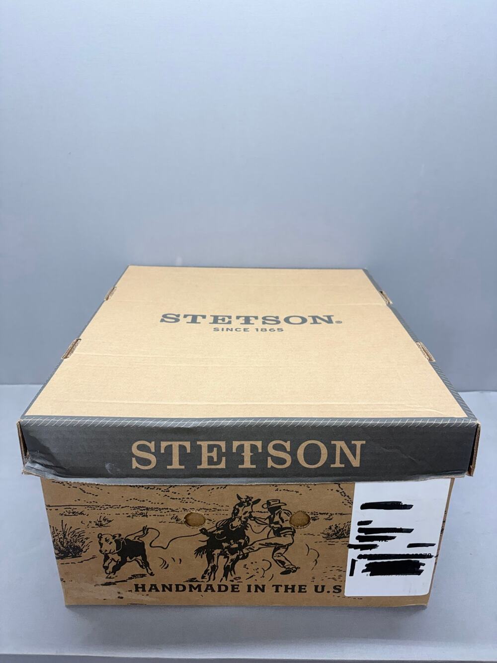 Resistol George Strait 10X Shantung Panama Straw Cowboy Hat 7 1/2 With Box